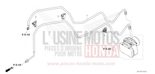 BRAKE PIPE CB500FAR de 2024